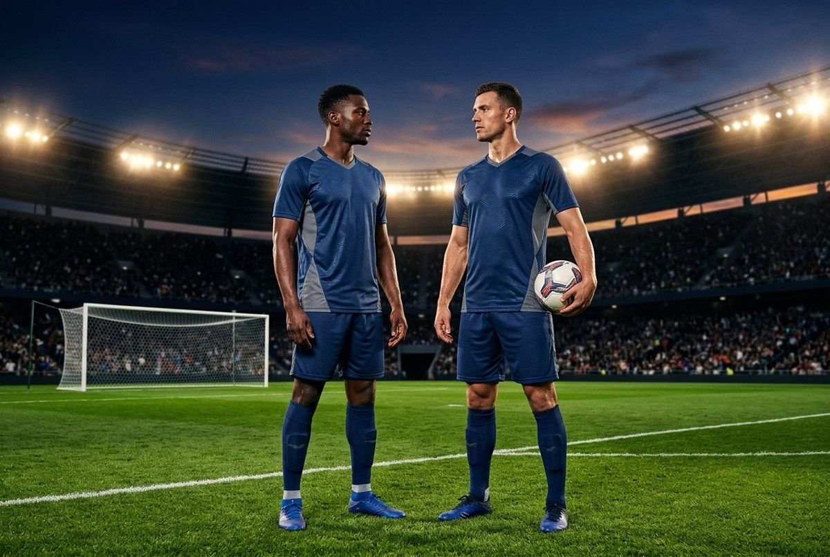 Custom football match-day kit