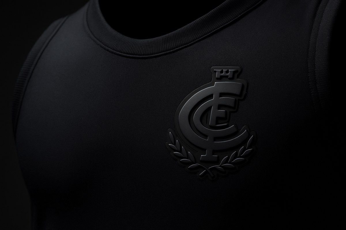 Sublimated AFL club logos and sponsor branding