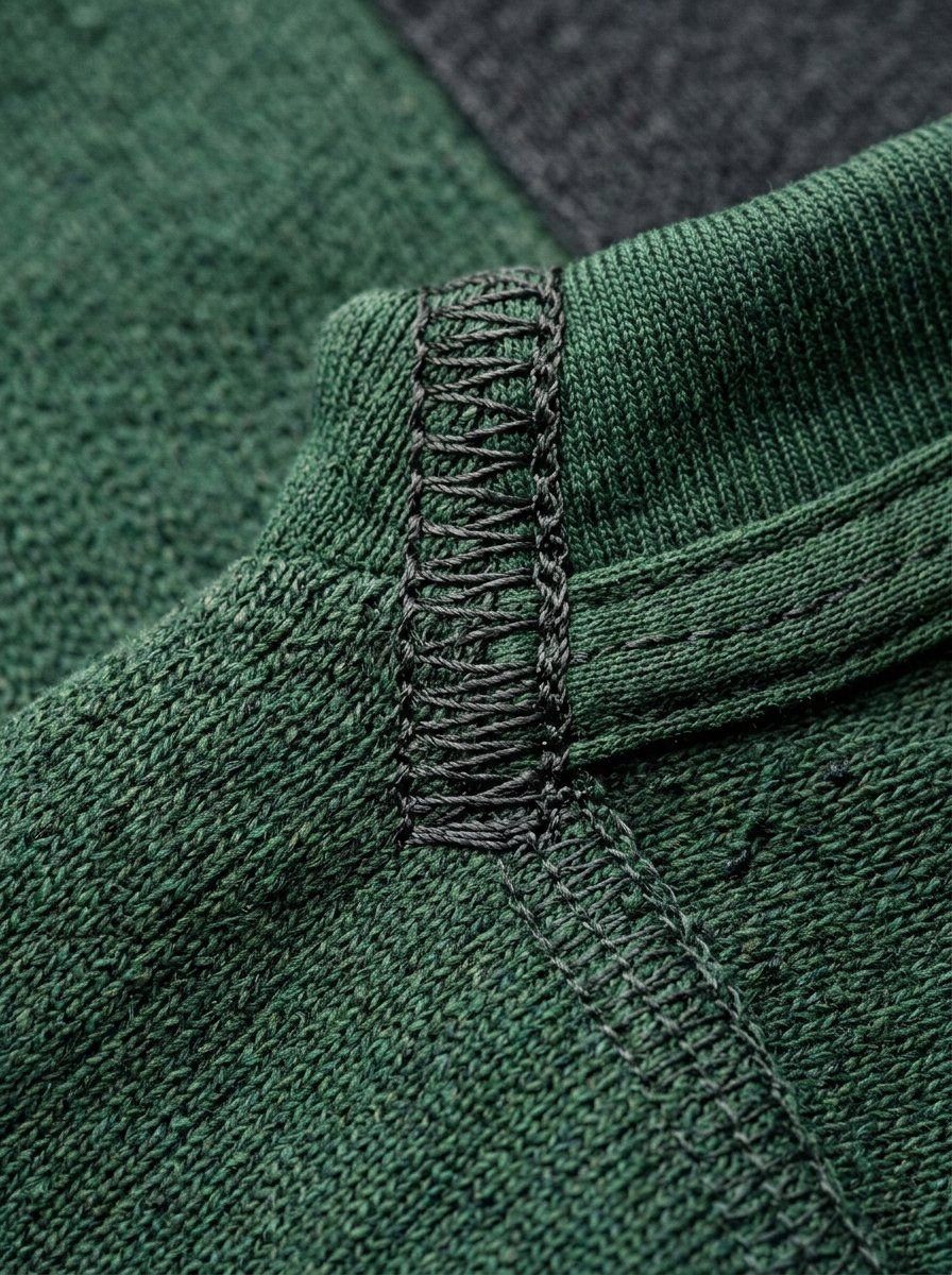 Heavyweight durable rugby performance fabric with reinforced seam construction