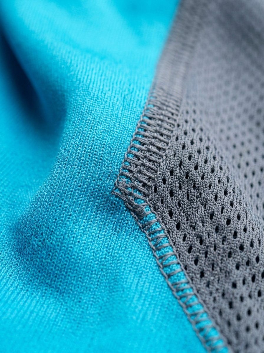 Lightweight quick-dry volleyball mesh fabric with anti-static finish